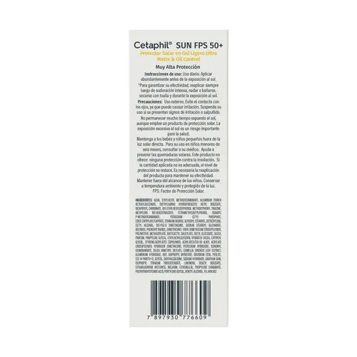Cetaphil Sun Oil Control Fps 50+ 50 Ml