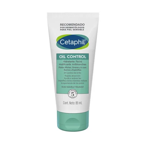 Cetaphil Oil Control Hidratante Facial Matificante Antimanchas 89 Ml