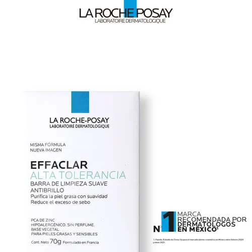 Comprar La Roche Posay Effaclar Barra Limpieza Suave Antibrillo 70 G