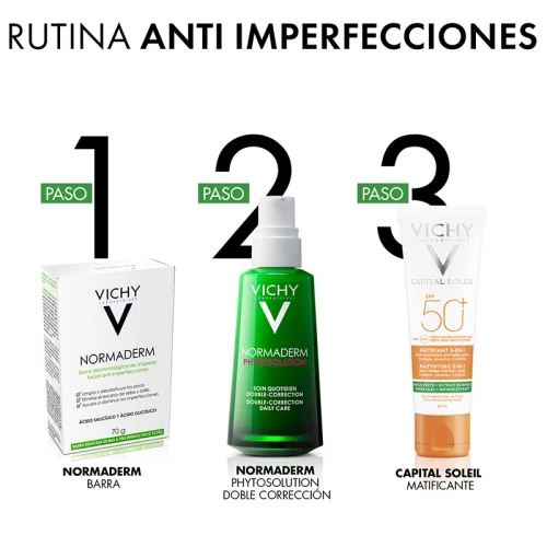 Comprar Vichy Normaderm Barra Dermatológica De Limpieza Anti-Imperfecciones 70G