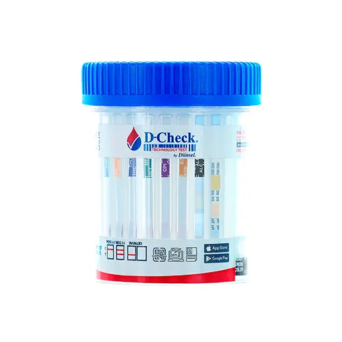 D-Check Prueba Rápida Para Detección De 7 Drogas En Orina