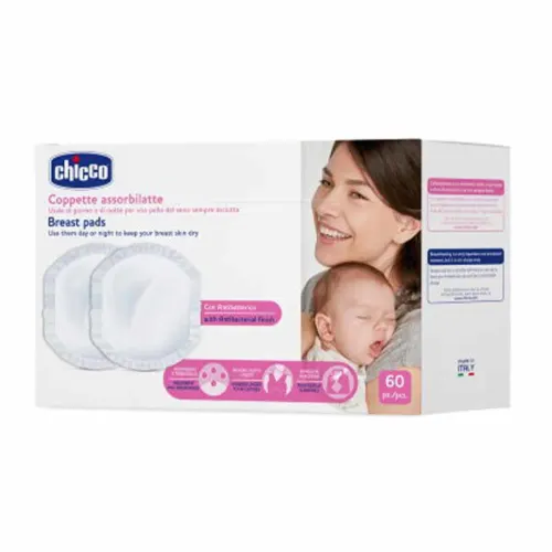 Chicco Pads Absorbentes Con 60 Pzas