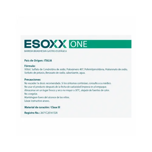 Esoxx-One Barrera Bioadhesiva Gastro-Esofágica 20 Unidosis