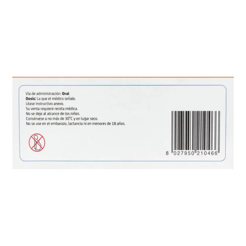 Elicuis 5 Mg Con 20 Tabletas