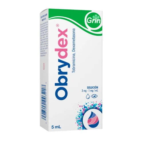Obrydex 3/1 Mg Solución Oftálmica Gotas 5 Ml
