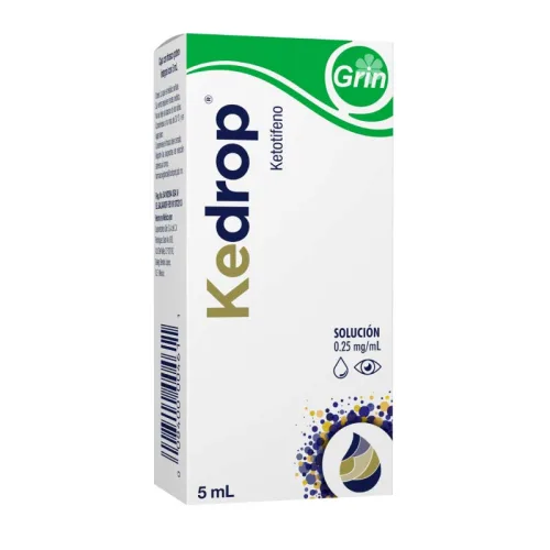 Comprar Kedrop 0.25 Mg Solución Oftálmica 5 Ml