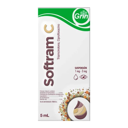 Comprar Softram C 1/3 Mg Suspensión Oftálmica Con 5 Ml