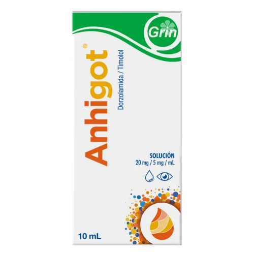 Anhigot 20/5 Mg Solución Oftálmica 10 Ml
