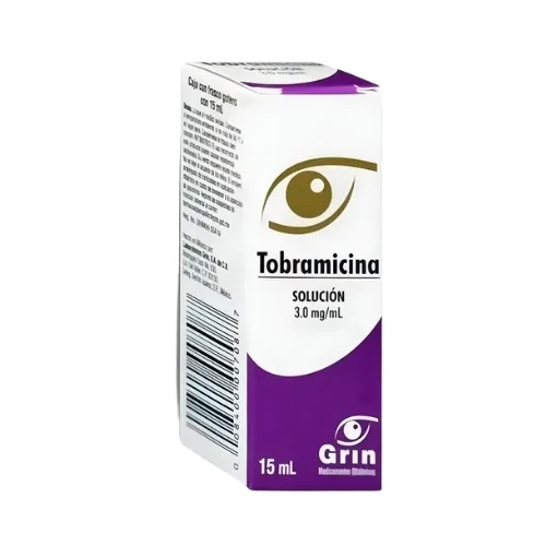 Tobramicina 1 solución oft 3 mg/15 ml precio