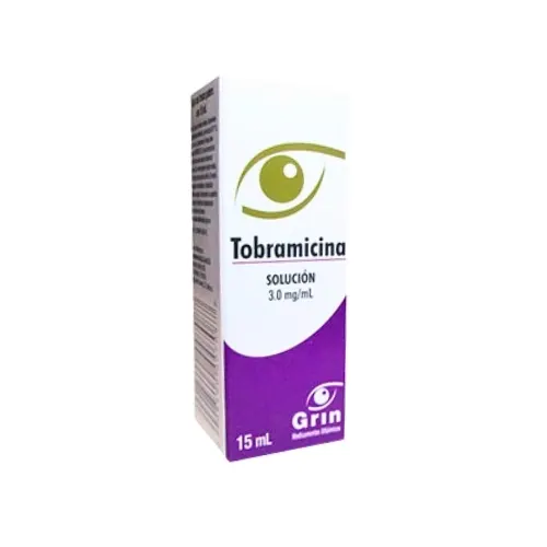 Tobramicina 1 solución oft 3 mg/15 ml precio