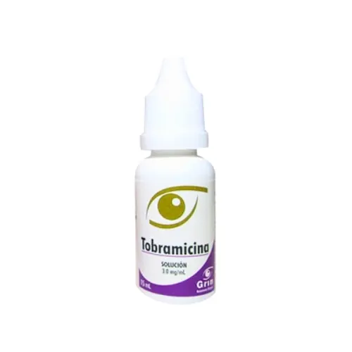 Tobramicina 1 solución oft 3 mg/15 ml precio