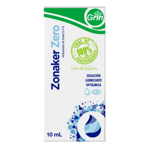 Zonaker Zero 4 Mg Solución Oftálmica 10 Ml