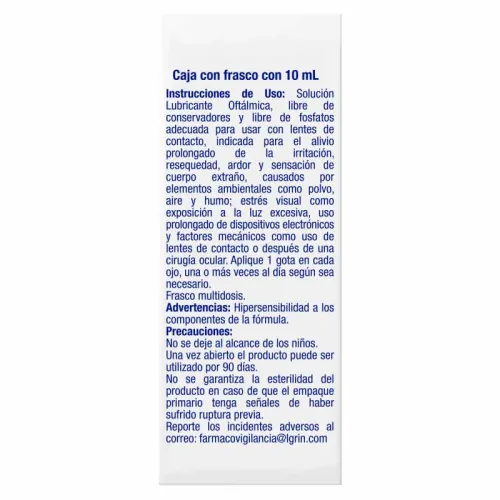 Zonaker Zero 4 Mg Solución Oftálmica 10 Ml