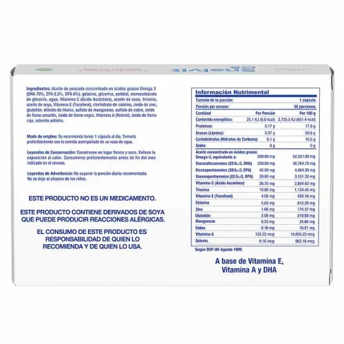 Snelvit OS con 60 Cápsulas