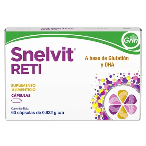 Comprar Snelvit Reti Suplemento Alimenticio Oftálmico Con 60 Cápsulas