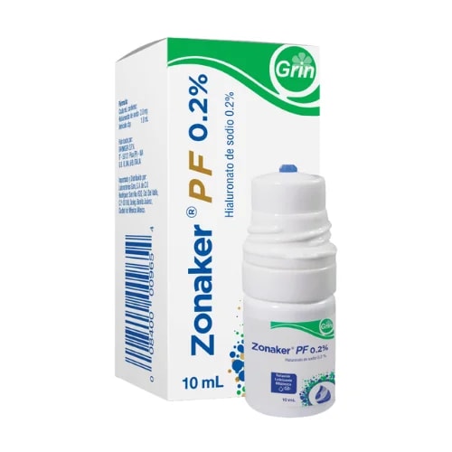 Zonaker Pf 0.2 % De Solución Oftálmica