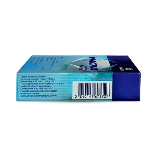 Viagra 100 Mg Con 1 Tableta