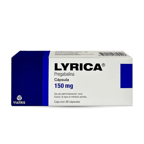 Lyrica 150 Mg Con 28 Cápsulas