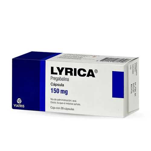 Lyrica 150 Mg Con 28 Cápsulas