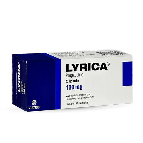 Lyrica 150 Mg Con 28 Cápsulas