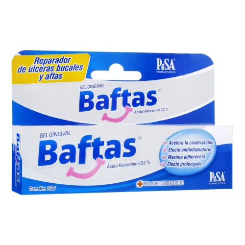 Baftas 2% Gel Gingival Con 15 Ml