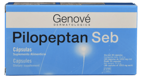 Comprar Genové Pilopeptan Seb Suplemento Alimenticio Con 30 Cápsulas