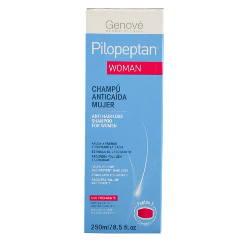 Genové Pilopeptan Shampoo Anticaída Mujer 250 Ml
