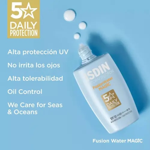 Isdin Fotoprotector Fusion Water Magic Oil Control 50 Con 50 Ml