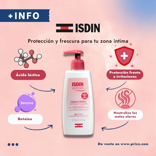 Isdin Woman Gel de Baño Higiene Íntima 200 ml