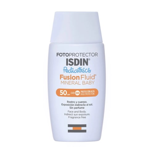 Isdin Pediatrics Fotoprotector Fusion Fluid Mineral Baby Fps50 Crema 50 Ml