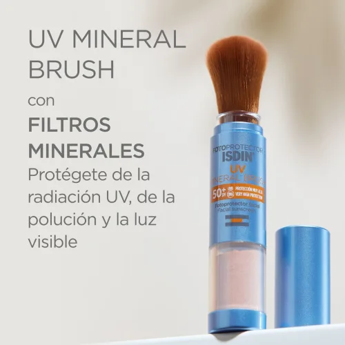 Comprar Isdin Uv Mineral Brush Fotoprotector Spf 50 Con 2 G