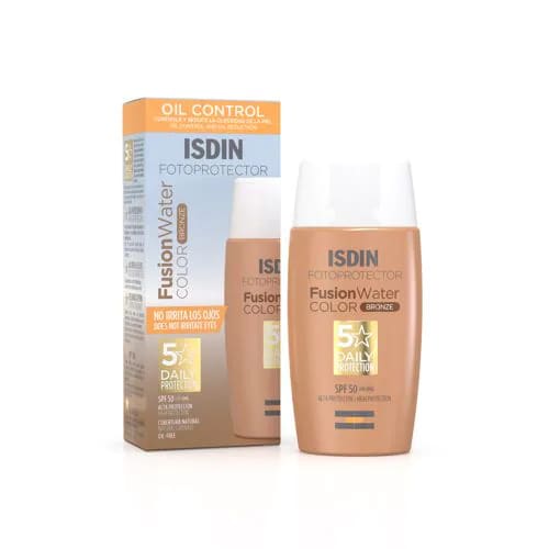 Comprar Isdin Fusion Water Color Fotoprotector Facial Fps50+ Tono Bronze 50Ml