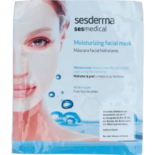 Comprar Sesderma Sesmedical Máscara Facial Hidratante Para Todo Tipo De Piel 1 Sobre