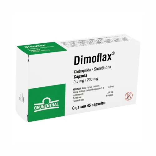 Dimoflax 0.5/200 Mg Con 45 Cápsulas