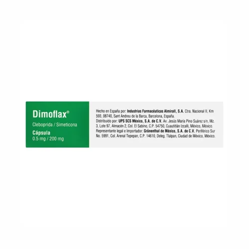 Dimoflax 0.5/200 Mg Con 45 Cápsulas