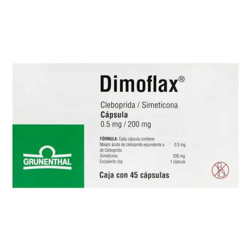 Dimoflax 0.5/200 Mg Con 45 Cápsulas
