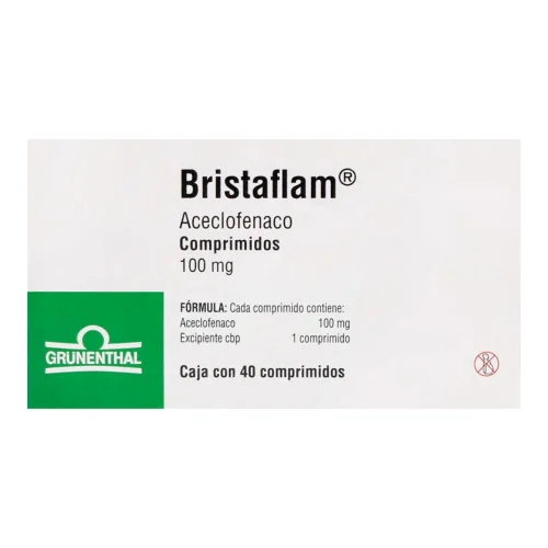 Bristaflam 100 Mg Con 40 Comprimidos