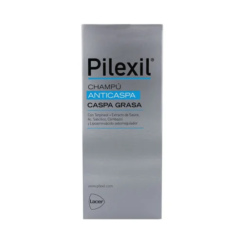Pilexil Shampoo Anti Caspa Grasa 300 Ml
