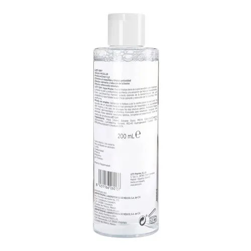 Leti Sr Agua Micelar Con 200 Ml