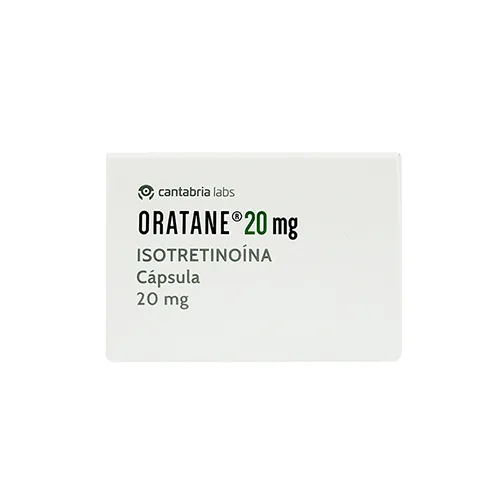 Oratane 20 Mg Con 30 Cápsulas