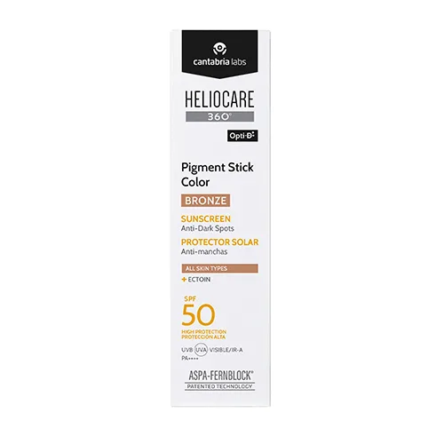 Heliocare 360° Pigment Stick Color Bronze Fps 50+ Con 10 G