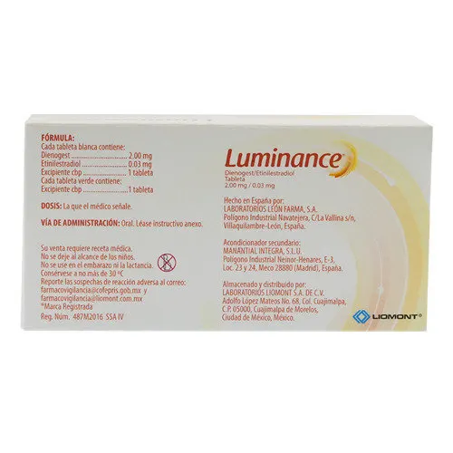 Luminance 2/0.03 Mg Con 28 Tabletas
