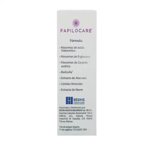 Papilocare Gel Vaginal Con 7 Tubos De 5 Ml