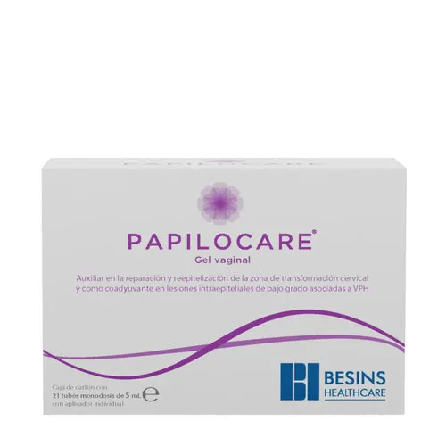 Papilocare Gel Vaginal Con 21 Tubos De 5 Ml
