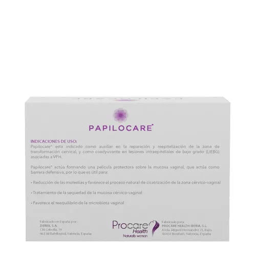 Papilocare Gel Vaginal Con 21 Tubos De 5 Ml