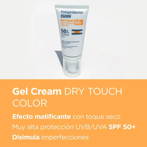 Comprar Isdin Fotoprotector Gel Cream Dry Touch Color Fps 50 Con 50 Ml