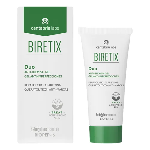 Cantabria Biretix Duo Gel Anti-Imperfecciones Con 30 Ml