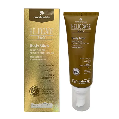 Heliocare 360 Body Glow Protector Solar Fps 50 Con 100 Ml