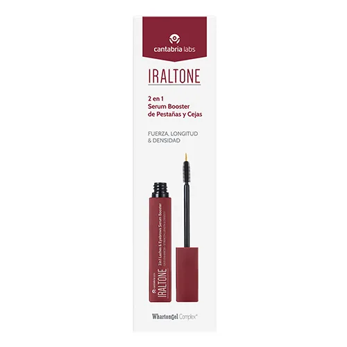Iraltone 2 En 1 Sérum Booster Para Pestañas Y Cejas Con 10 Ml