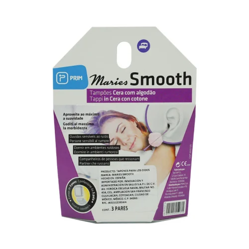 Comprar Maries Smooth Tapones Cera 6 Unidades